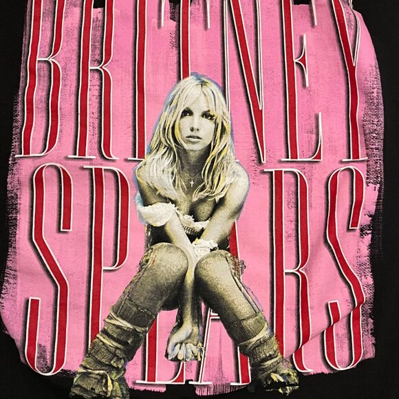 BRITNEY SPEARS WOMENS XXL OFFICIAL MERCH 2022 TOUR BAND CONCERT MUSIC - Picture 3 of 8